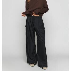 Reformation Ethan tie waist cargo pant size M